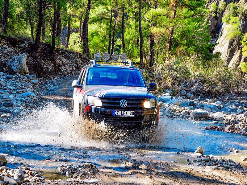 Tazı Kanyonu Hilux Off-Road & Rafting Macera Turu